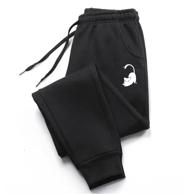 Gatto stampato 2025 autunno e inverno pantaloni da uomo nuovi abbigliamento pantaloni casual sport tute da jogging pantaloni sportivi pantaloni streetwear