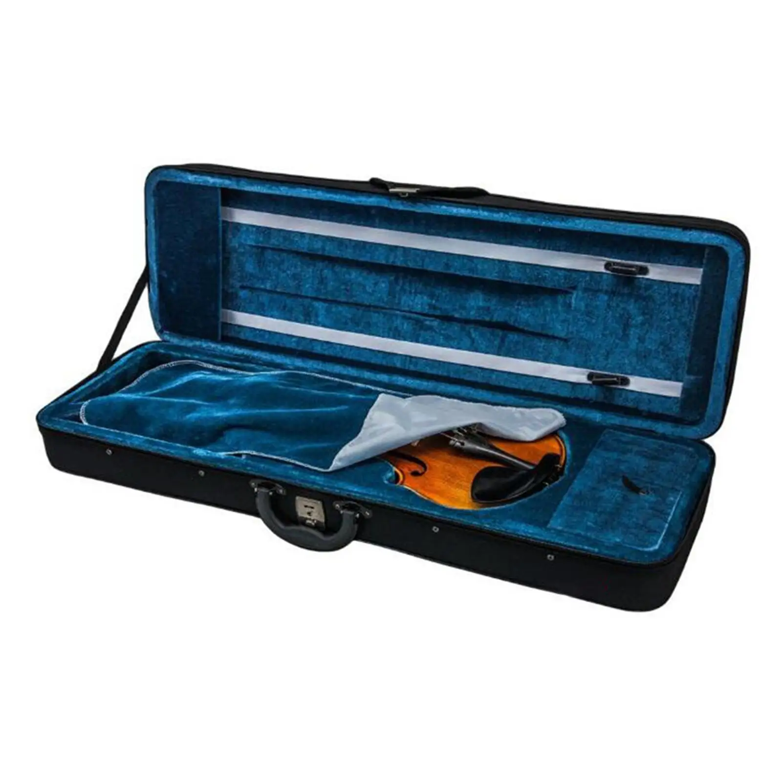 Professional oblong violin bag, violin storage hard box with handle, lightweight