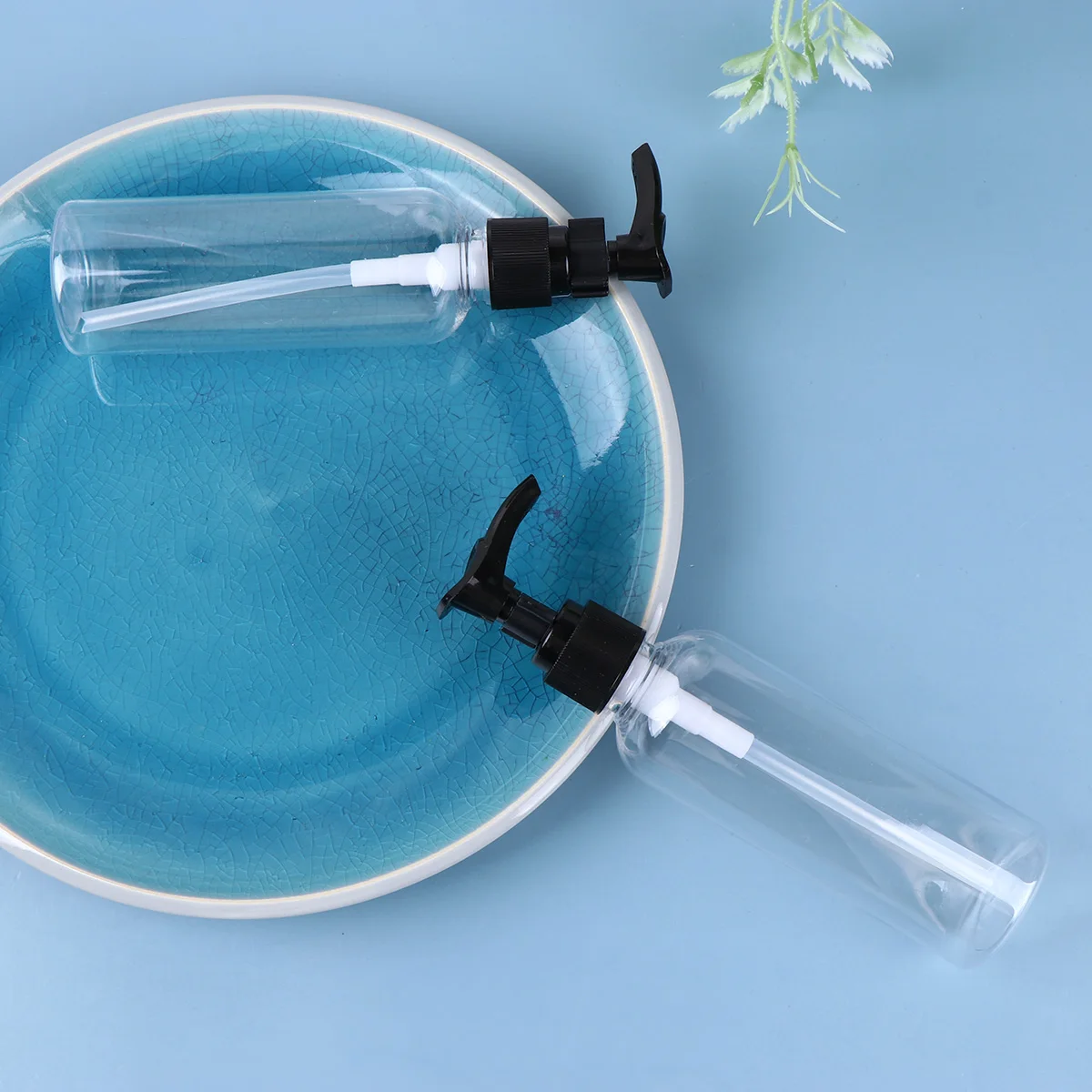 

4PCS Emulsion Bottle Shampoo Dispenser Cream Travel Size Portable Reusable Bathroom Home Hotel Storage