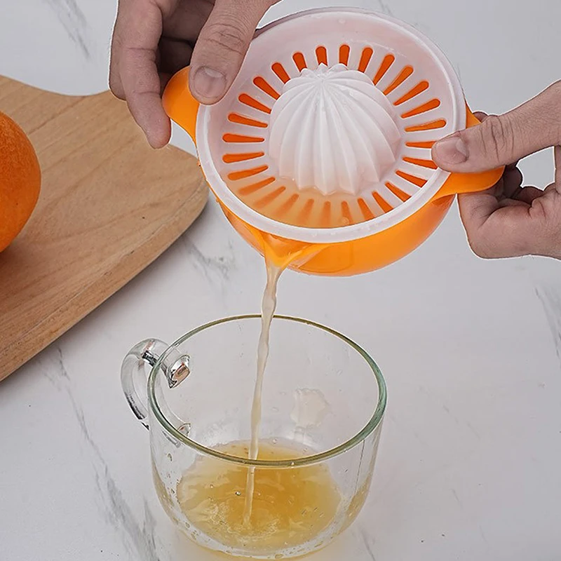 Orange Manual Lemon Juicer Mini Fruit Juicers Wooden Lemons Squeezer Portable Hand Press Citrus Juice Kitchen Tool