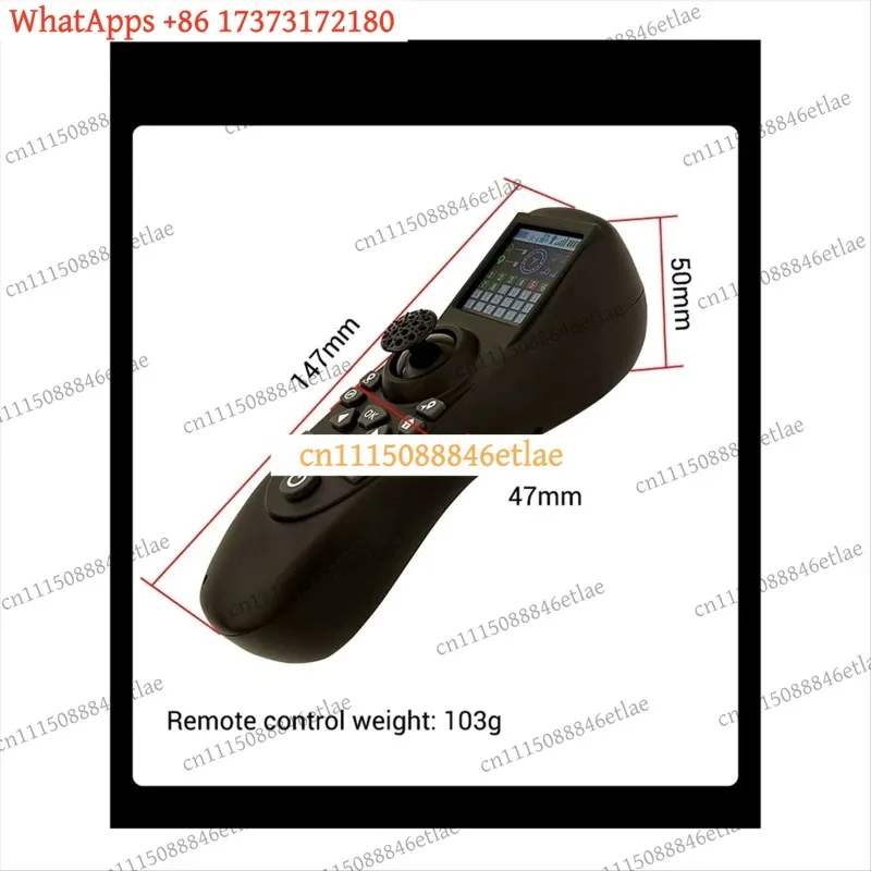1.54 Inch Color Screen Remote Controller 6-12V GPS Receiver Board for RC Bait Boat, Replacement Parts