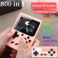 800 In 1 Games Mini Portable Retro Handheld Video Games Console FC Handheld Game Player 8 Bit 3.0 Inch Color LCD Screen GameBoy