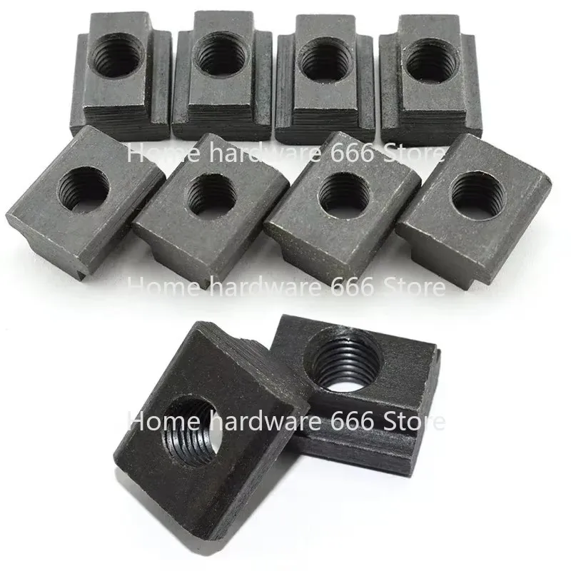 4 Pcs 8 Pcs T-Slot Nuts M10 Clamping Table Slot Milling T Sliding Nut Block Slot Machine Accessory