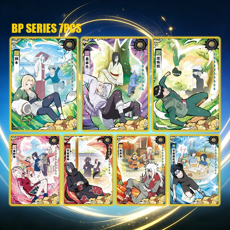 Kayou Naruto Bp Series Uzumaki Naruto Uchiha Sasuke Haruno Sakura Hatake Kakashi Japanese Anime Collection Card Toys Gift