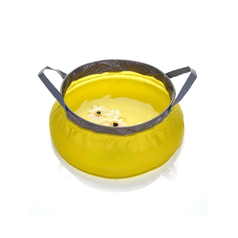 Ultra-light folding basin outdoor camping travel bucket