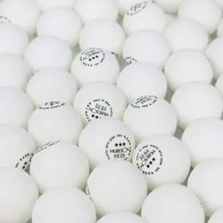 Huieson 100 sztuk/partia 3-gwiazdkowy nowy materiał środowiskowy Ping Pong Ball S40 + 2.8g ABS plastikowe piłki do tenisa stołowego do treningu meczowego