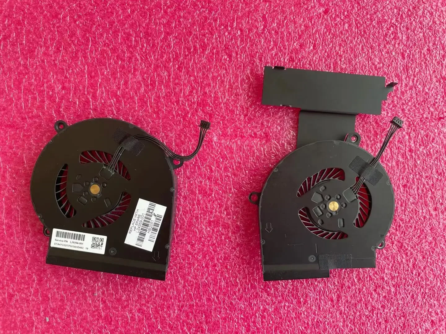 CPU/GPU Cooler Fan For HP OMEN 15-DC 15T-DC TPN-Q211 ND85C07-18A21 ND85C06-18A20 L29354-001 L29355-001  L51908-001 Radiator