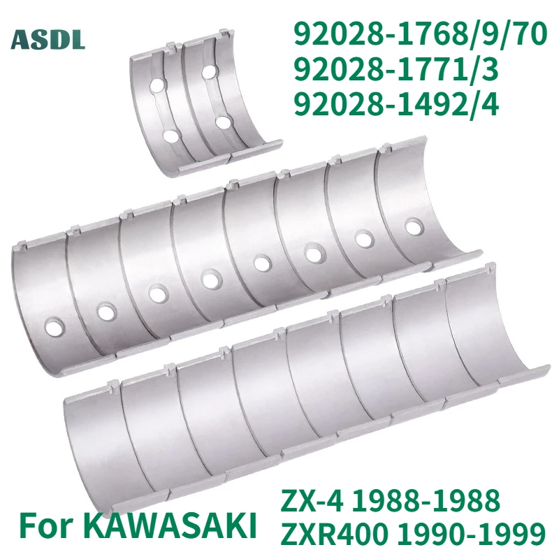 

STD 30mm Moto Connecting Rod 31mm Main Crankshaft Bearing for KAWASAKI ZX-4 1988-1988 ZXR400 ZXR 400 1990-1999 92028-1492/4