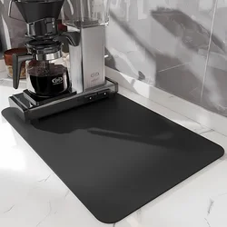 Absorption No Washing Pad Tableware Carpet Kitchen Heat Insulation Tableware Pad Drainage Pad Rubber Drying Pad High Water