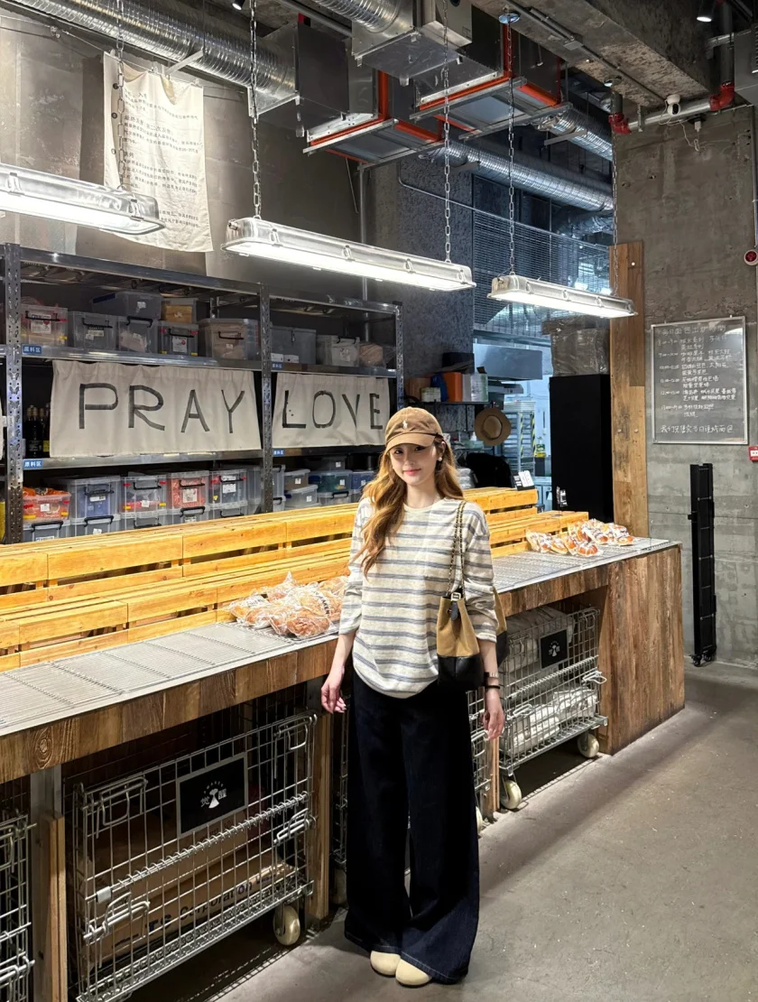 American Retro Striped round Neck Long Sleeve T-Shirt Women's Loose Casual Top Spring Season Versatile Comfortable Fashion