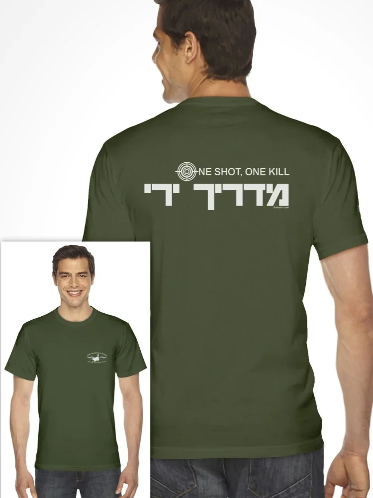 Counter Terrorism Anti Terror IDF Shooting Instructor Men T-Shirt Short Sleeve Casual Cotton O-Neck Summer T Shirt