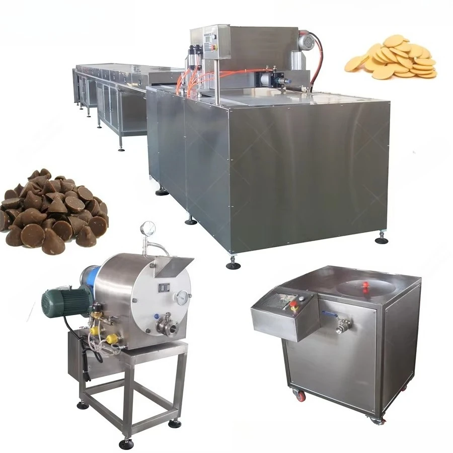 معدات عملية صنع الشوكولاتة الأوتوماتيكية معدات إنتاج الشوكولاتة