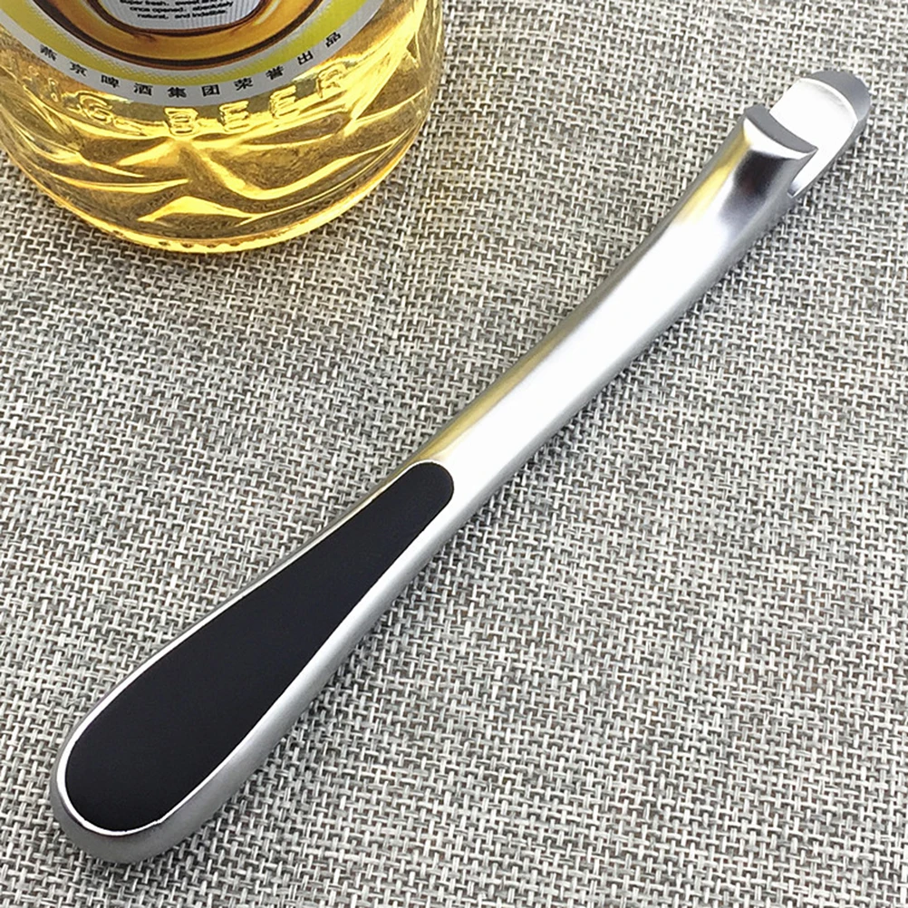 Zinc Alloy Bottle Portable Flat Handle Metal Beer For Home Bar Party Restaurant Kitchen Bar Tool Zinc Alloy Bottle