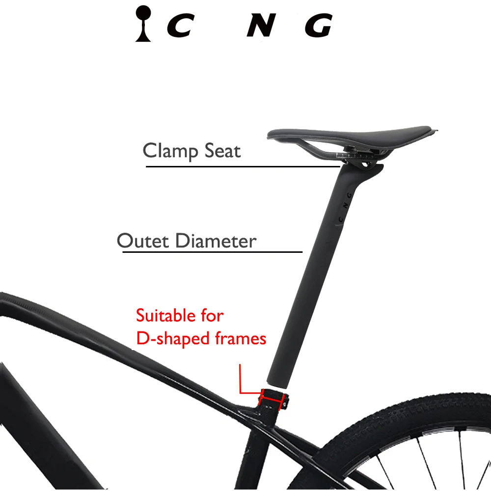 15mm offset full carbon black matte seat post C68 series350mm suitable for Colnago V2-R/ C64/V3RS/ V3/C68 V4RS bicycle seat post