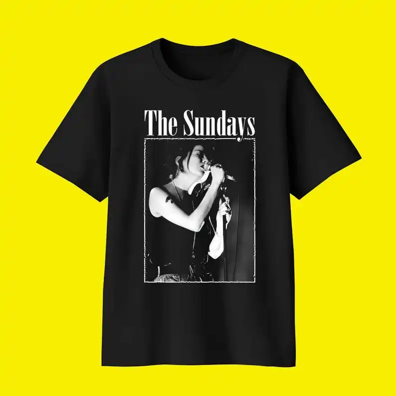 Vintage Style The Sundays T Shirt Men Woman Unisex Clothing T-shirt