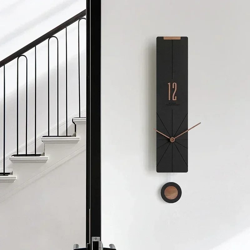 Net Red Living Room Home Fashion Nordic Light Luxury Clocks Modern Minimalist Clock Wall Art  Home Decor Modern Design