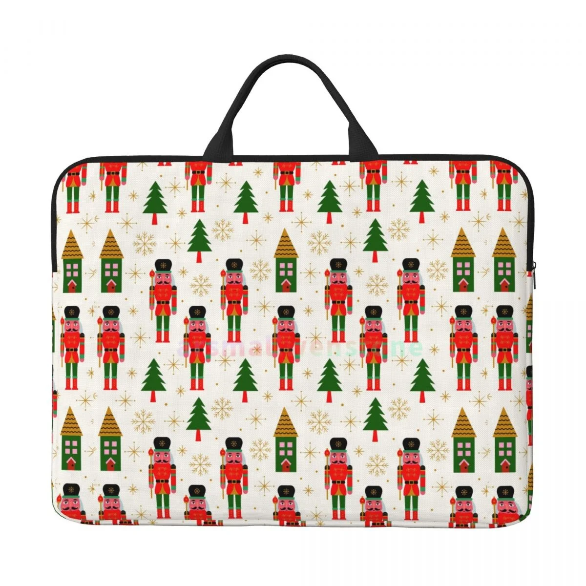 Christmas Theme Laptop Bag Computer Bag Office Business Travel 14 Inch Water Resistant Large Laptop Case