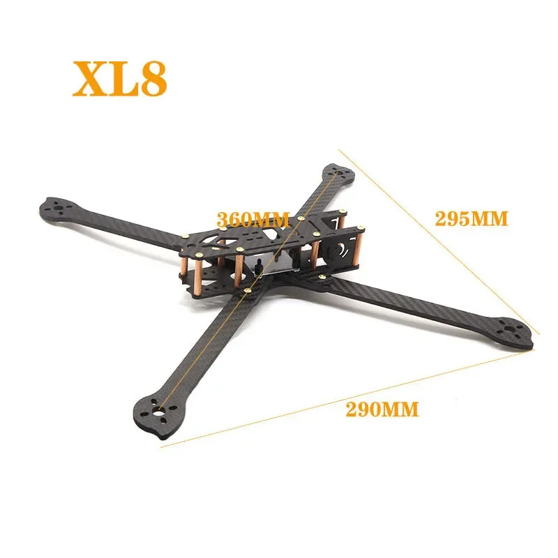 HSKRC XL5 XL6 XL7 XL8 XL9 5inch / 6inch / 7inch / 8inch / 9inch Frame Kits for FPV Freestyle Long Range DIY Parts