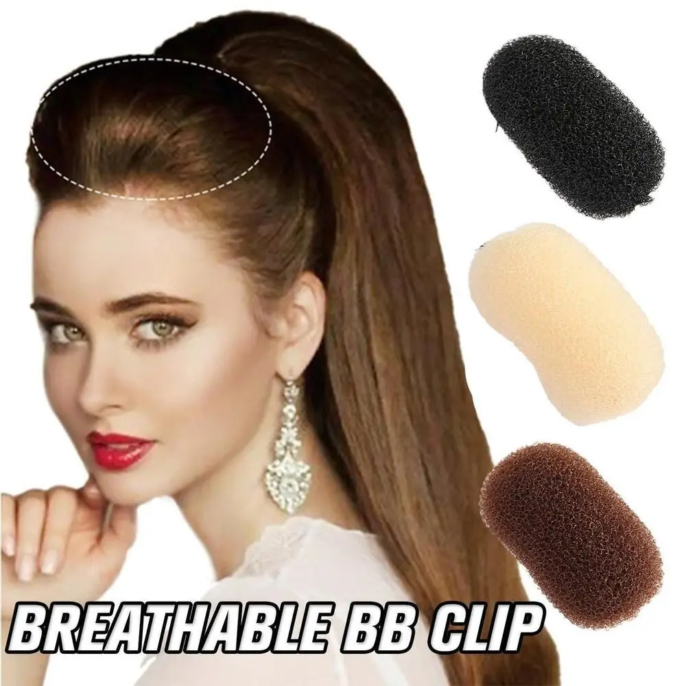 3Pcs Breathable Hair Clip Invisible Hair Volume Increase Heighten Hairpin Puffy Hair Pad Fluffy Sponge Clip Hair Styling Tool