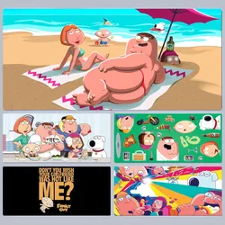 Family G-Guy P-Peter Griffin Floor Mat 80x30cm XL Lockedge Office Computer Desk Mat Table Keyboard Big Mouse Pad Laptop Cushion