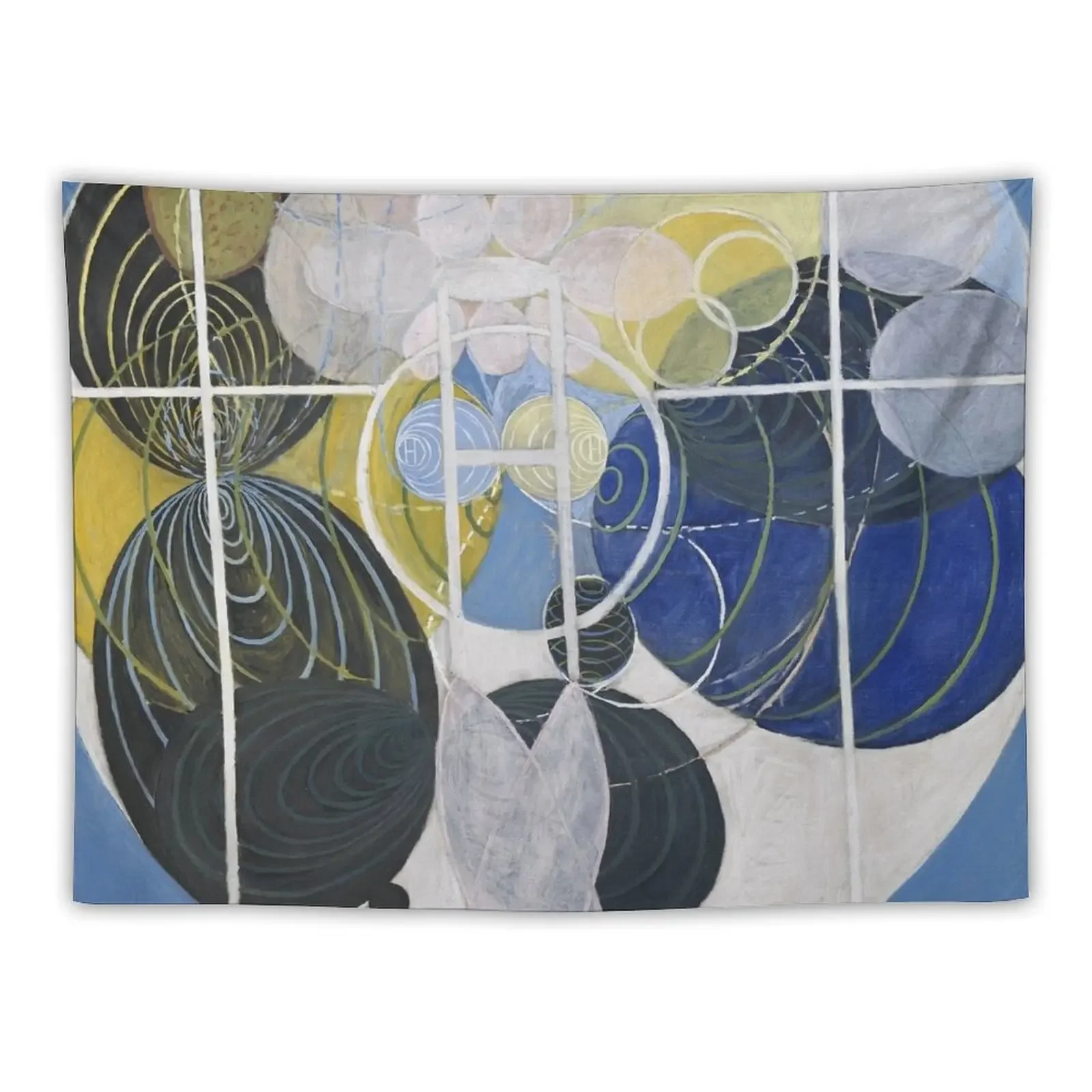 Hilma Af Klint The Large Figure Paintings, No. 5, Group III, The Key to All Works to Date, The WU/R Tapestry