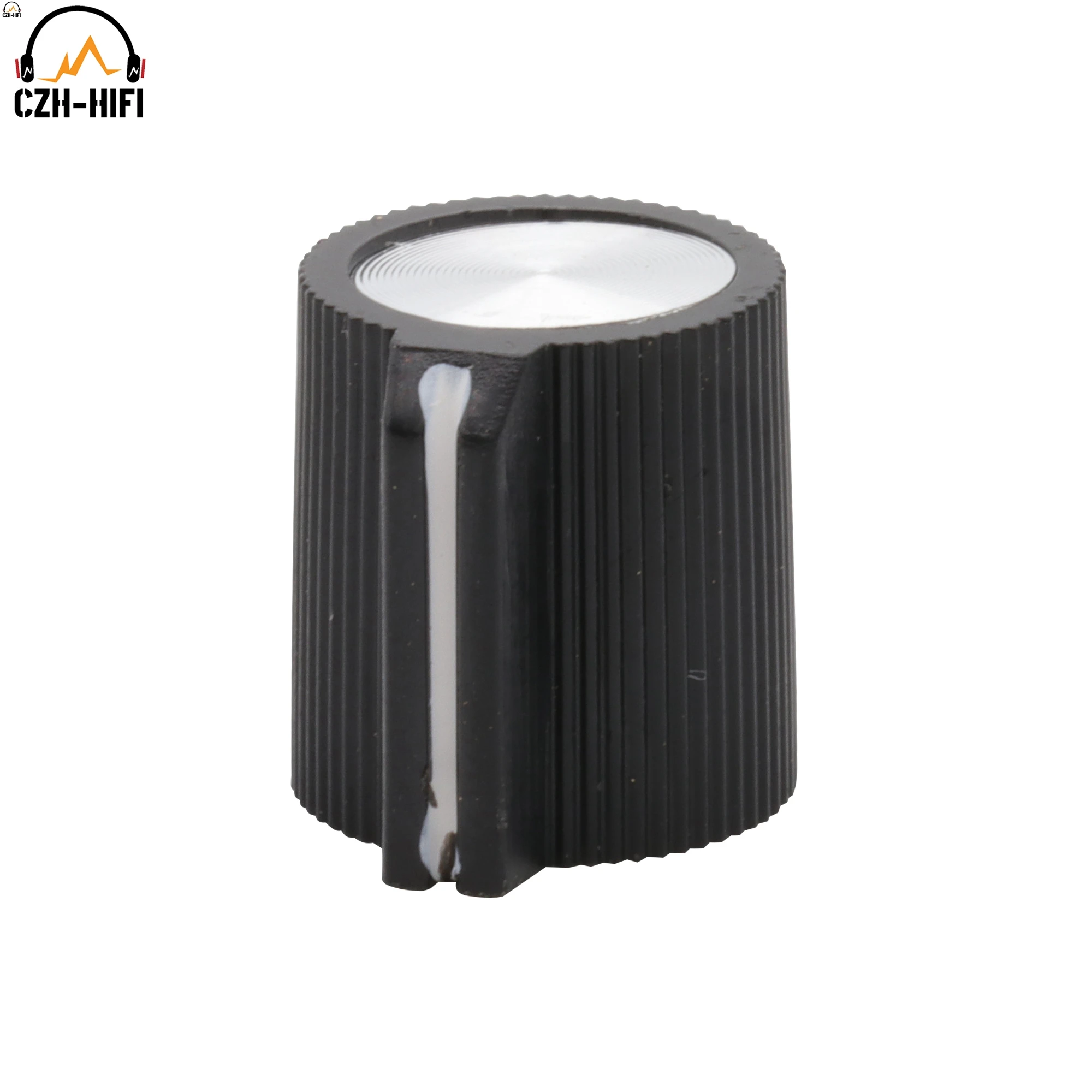 10szt 14x16mm ABS Plastikowy zestaw Pokrętło Wskaźnik Lustro Nakładka Przycisk ON do gitary AMP Efekt Pedał Stomp Box Overdrive 1/4 Mosiężny Wałek — zdjęcie produktu 5