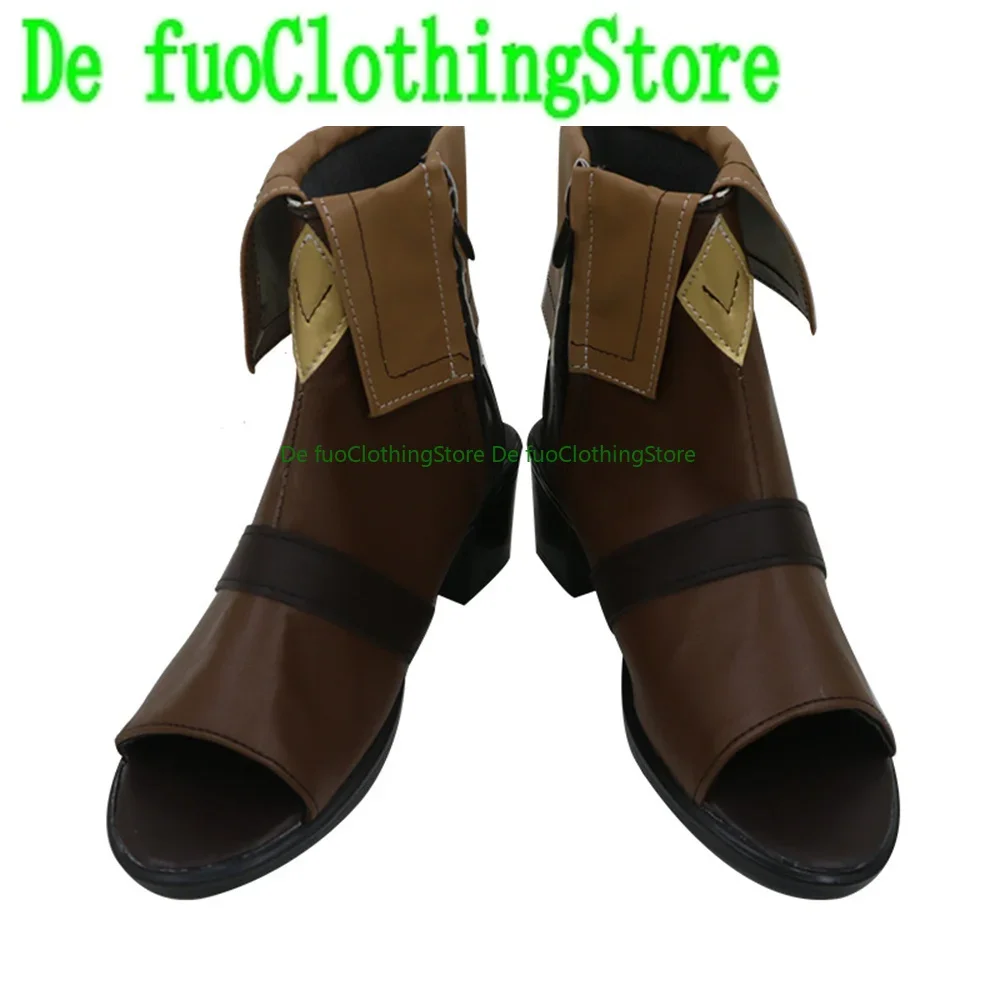 

Genshin Impact The Eremite Обувь для косплея Сапоги Игра Аниме Хэллоуин Рождество DefuoClothing Магазин обуви