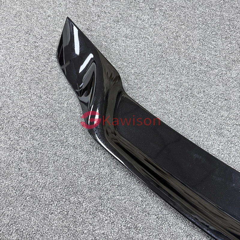 Rear Trunk Lid Car Wing Ducktail Lip Spoiler For Mercedes Benz C Class W204 C200 C250 C300 4 Door Sedan 2008-2014 Carbon Black