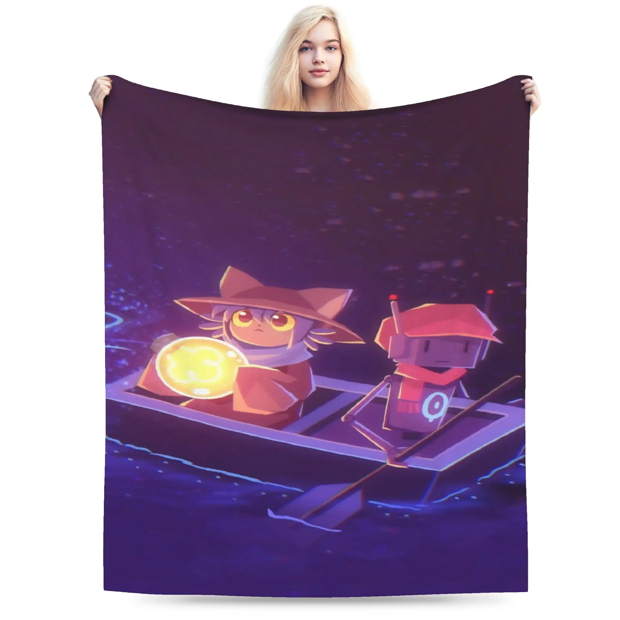 OneShots Niko Blanket Multi-size Super Soft and Warm  Throw Blankets for Couch Sofa and Bed