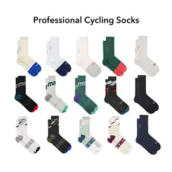 Chaussettes de cyclisme professionnelles pour hommes et femmes, haute qualité, VTT, vélo de route, sports de plein air, football, course à pied