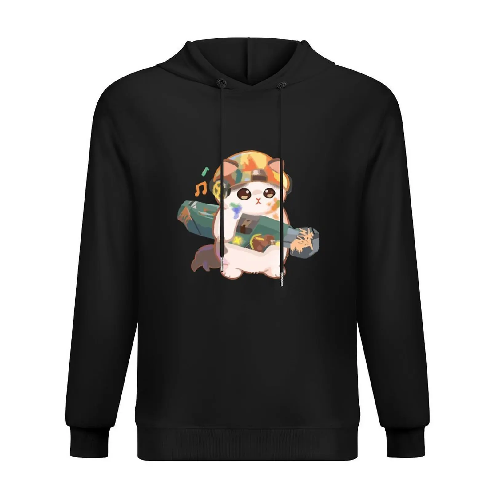 

Minimalist Mewrez cat cute Surprised Penguin catMewrez Hoodie men's coat clothes for men new in hoodies