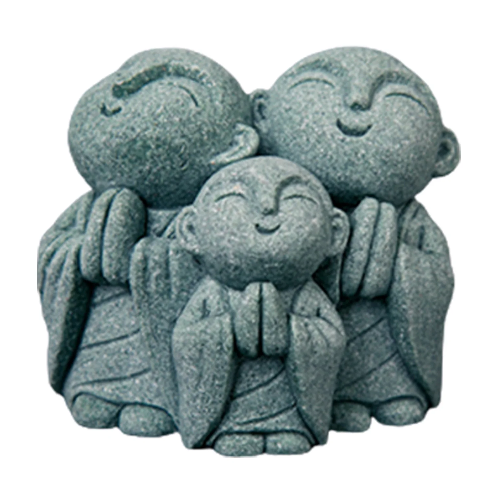 

Japanese Buddha Figurine Garden Buddhist Statues Decor Suitable for Gardening Aquarium Decoration Ornament Sculpture Gifts