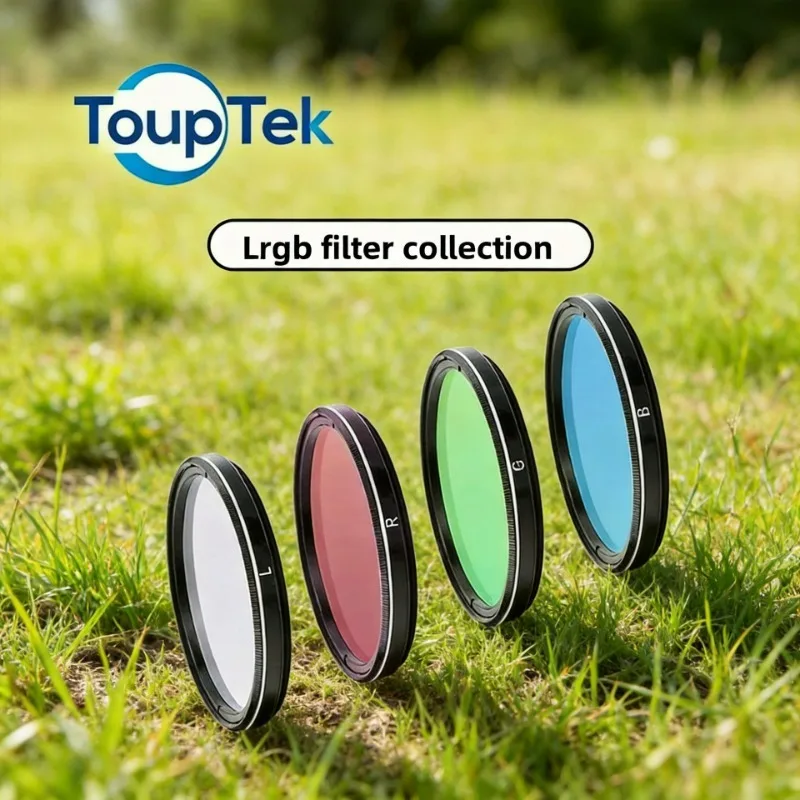ToupTek 2 Inch LRGB Astronomical Filter Set for Deep Space Photography And Planetary CCD Imaging
