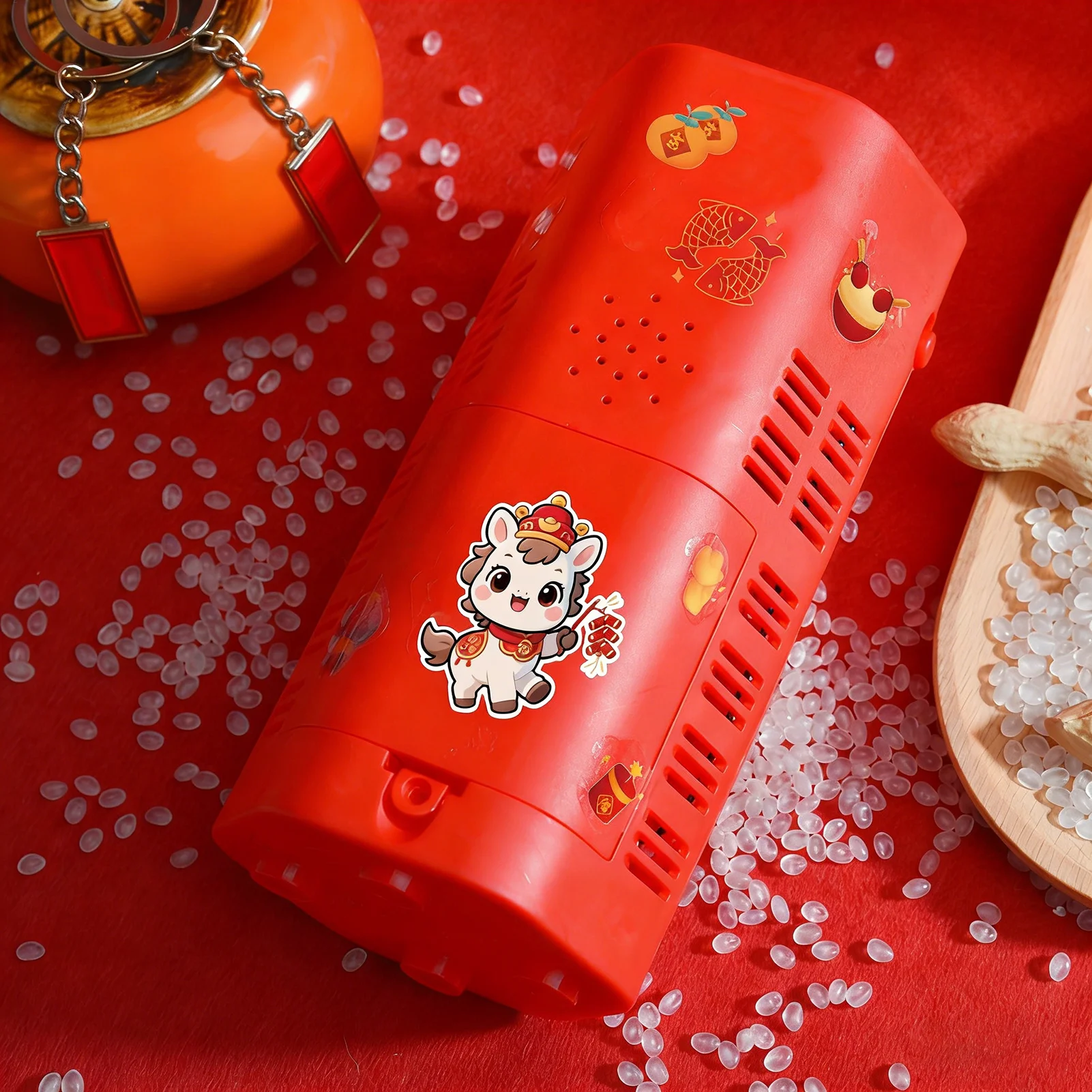 New FireworksBubble Machine Bubble Blower On The Ground Electronic Automatic Landing Spring Festival Gift New Year Toys