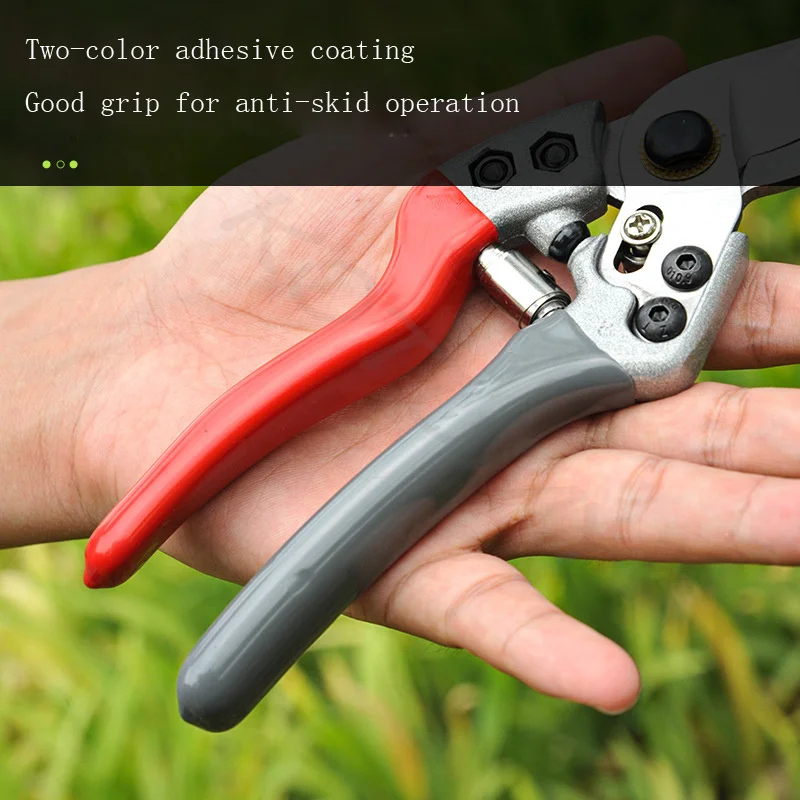 Pruning Shears Strong Thick Branch Shears Energy-saving Household SK5 Steel Garden Scissors Fruit Tree Scissors Tool