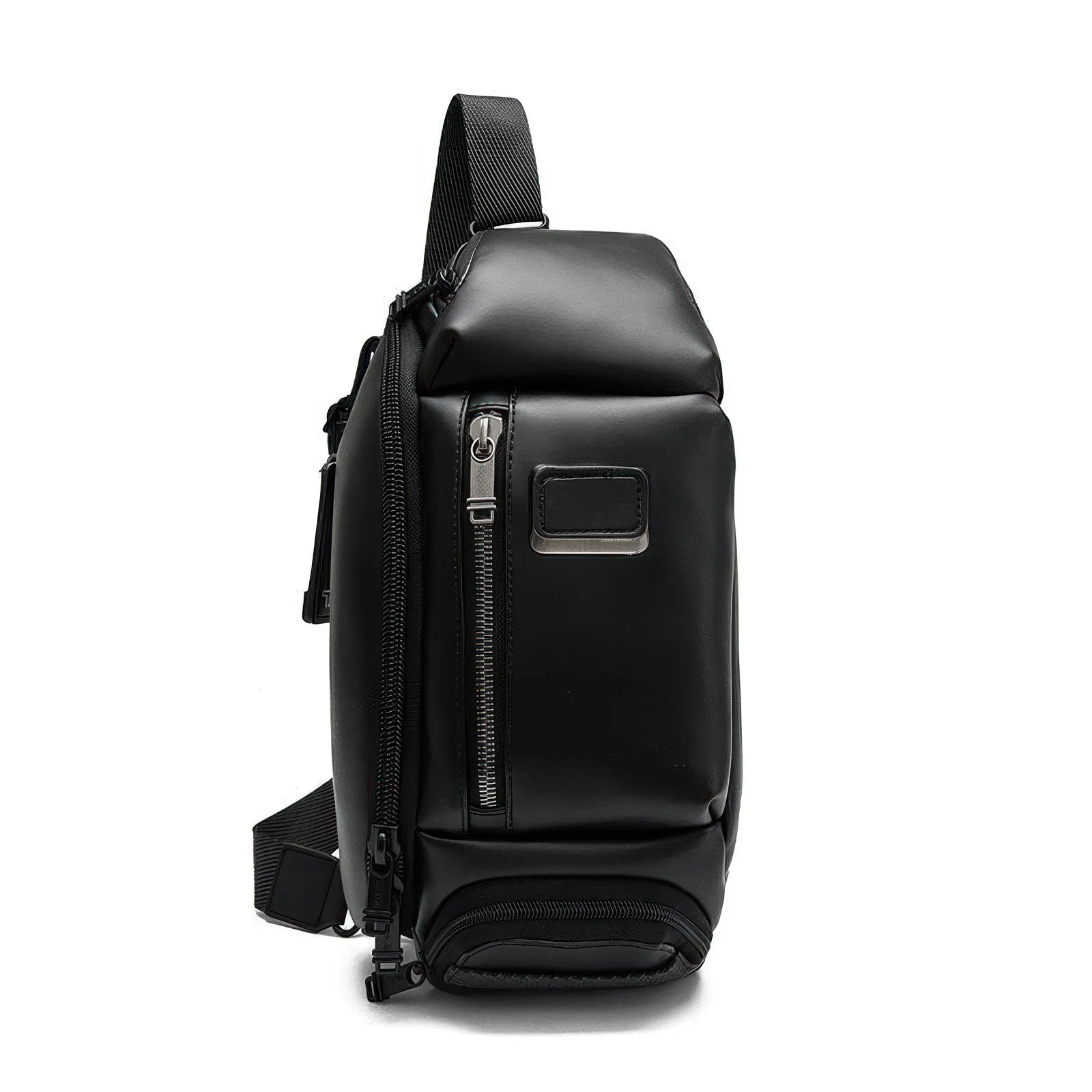 

Men's Crossbody Chest Bag Ballistic Nylon Leather Outdoor Multi-function Shoulder Pack Sling 232399