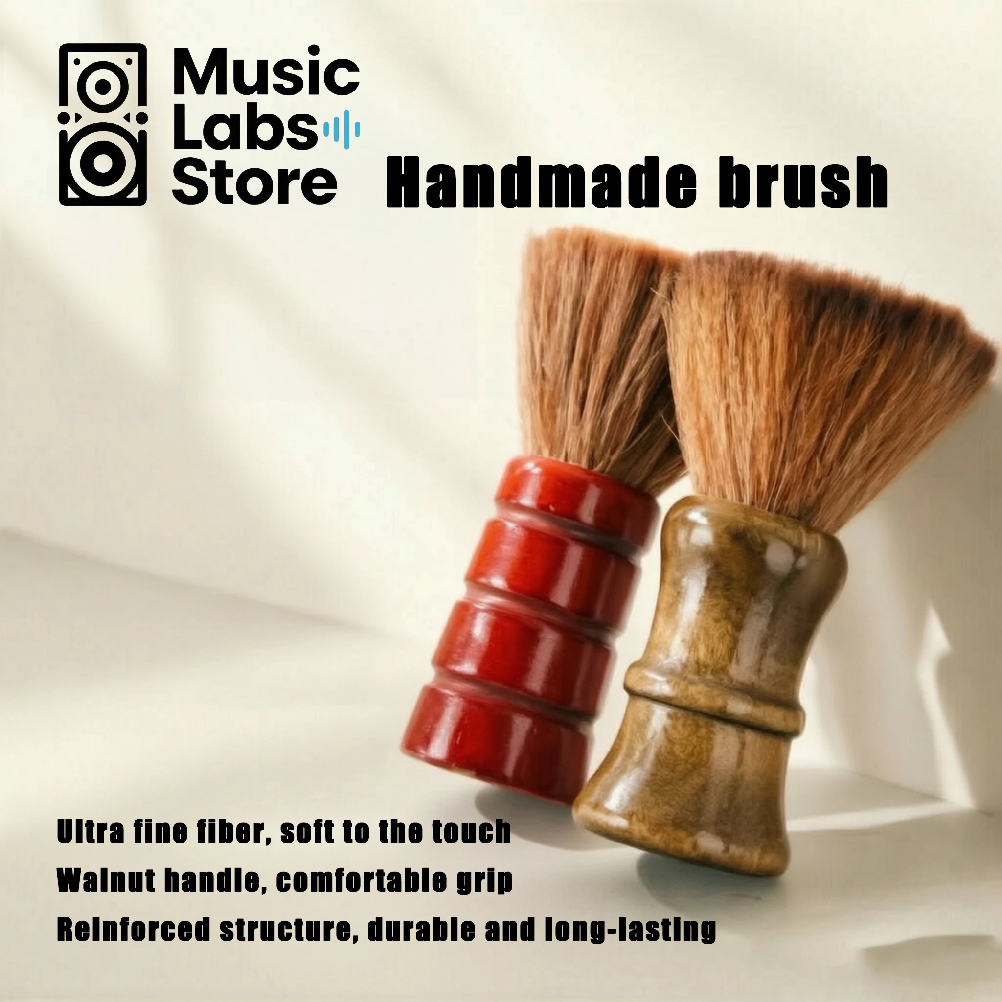 LP Record Turntable Brush Vinyl Record Cleaning Brush Antique Gramophone Cleaning Supplies