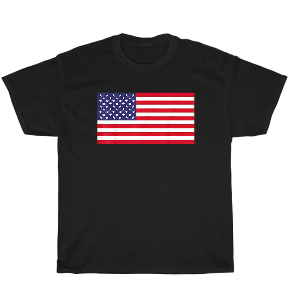 

United States Of America USA Patriotic American Flag US T-Shirt Anime Graphic T-shirts High Quality 100%Cotton Short Sleeve