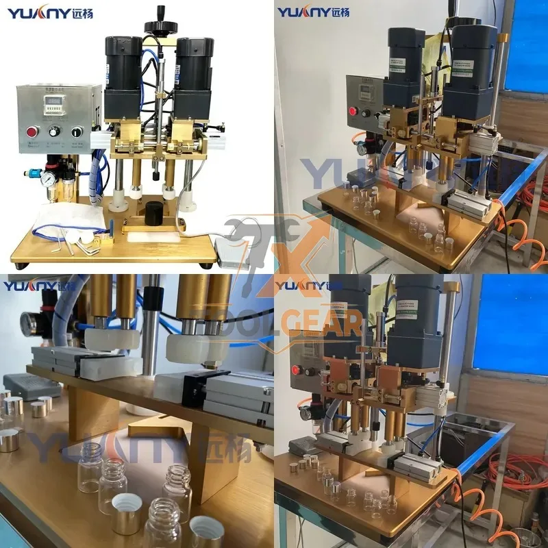 2026hotsale* CE Semi Automatic Cap Sealing Bottle Lid Capping Machine Plastic Lid Tightening Twist Locking Machines 30 New