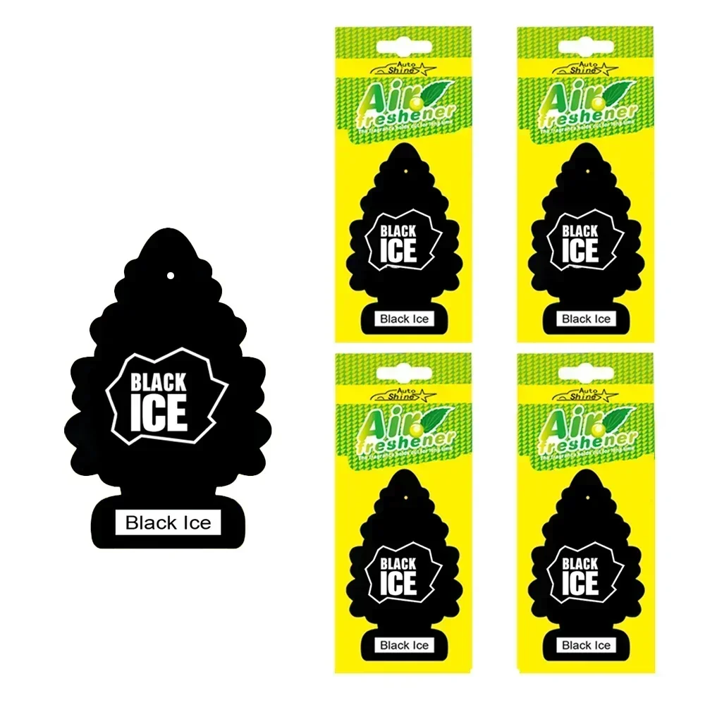 3-80 قطعة شجرة عيد الميلاد سيارة معطّر الهواء الطبيعي المعطرة ورق الشاي معلقة العطر للمنزل والسيارات الداخلية