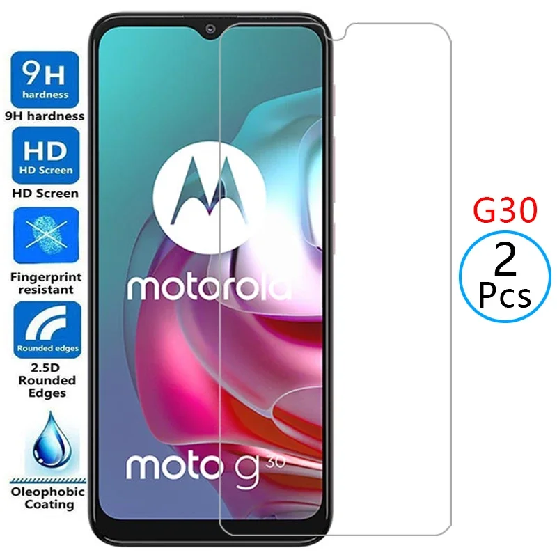 واقي شاشة من الزجاج المقسى لهاتف موتورولا موتو g30 على motog30 g 30 30 30g 6.5 طبقة أمان motorolag30 moto30g