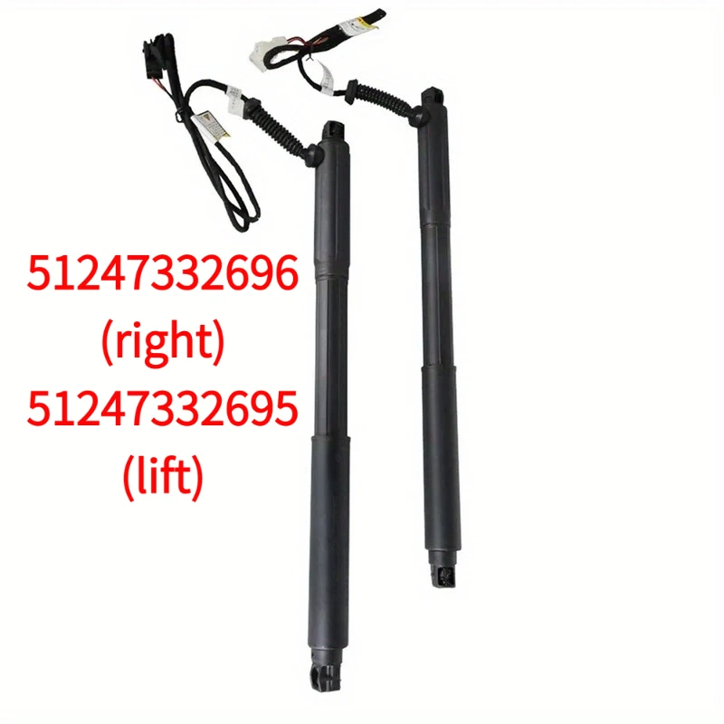 

OEM: 51247332965+1247332695 for BMW X5 E70 E70 LCI 2007 2008 2009 2010 2012 2013 Rear door trunk LH/RH support rod replacement