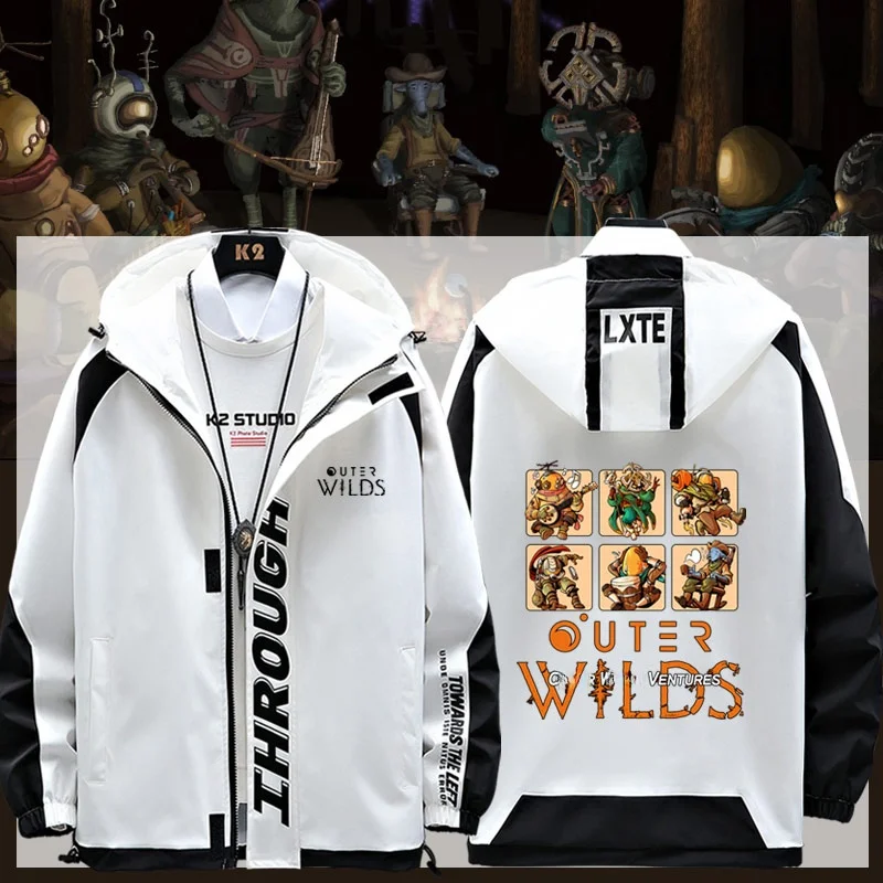 

ex Autumn Winter Hooded Jaet Outerwear Polyester Stand Fit Youth Faion Outerwear Casual Universal G