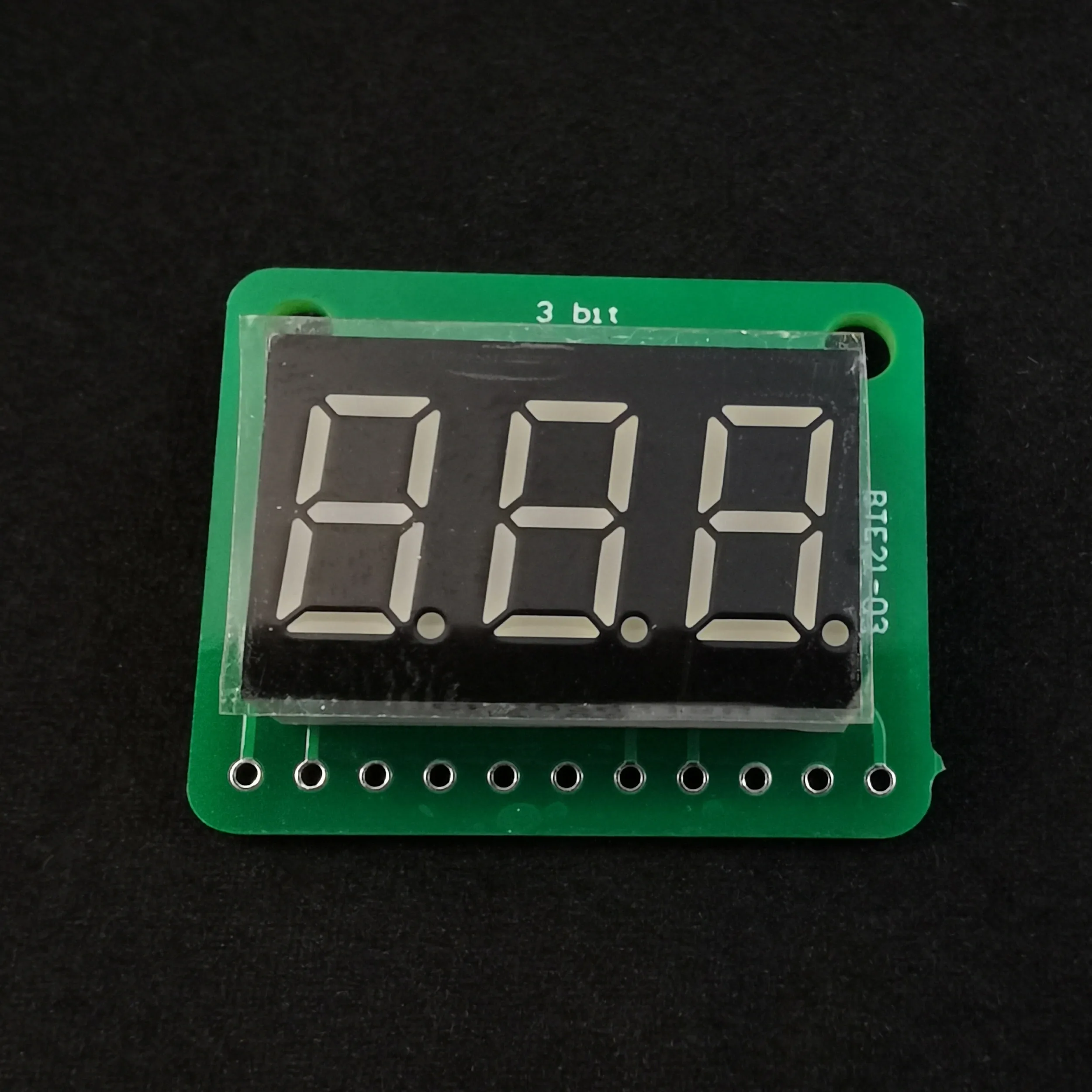 Display a LED digitale a 3 bit da 0.36 pollici modulo LED a 7 segmenti 5 colori disponibili per Arduino STM32 STC AVR