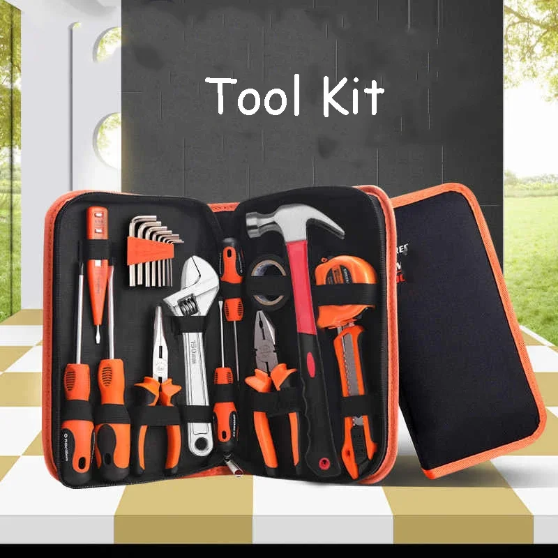 

Multifunctional Canvas Repair Tool Kit Hardware Screwdriver Organizer Power Measuring Pen Portable Travel Repair Tool Bag