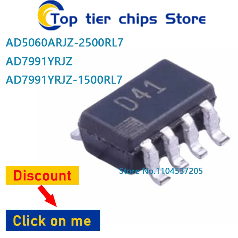 1pcs~5pcs-lot-ad5060arjz-2500rl7-ad7991yrjz-ad7991yrjz-1500rl7-sot-100-new