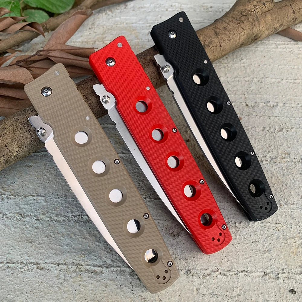 New HOLD OUT 6 Cold Folding Tactical Knife S35VN Steel Large Outdoor Military Hunting Knives Multipurpose Bushcraft EDC Knifes