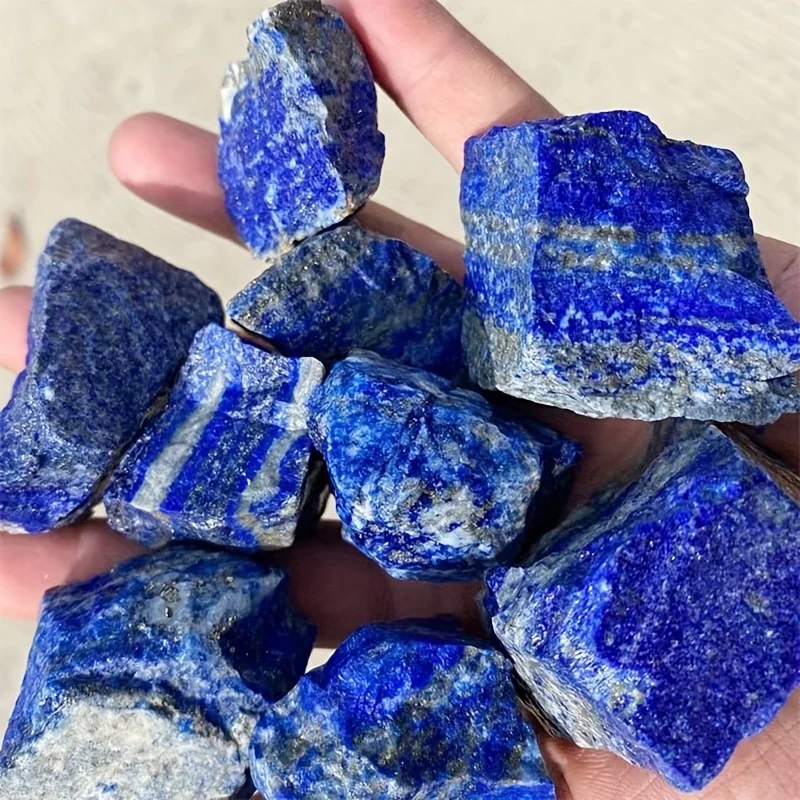 Natural lapis lazuli rough stone,suitable for tumbling,cutting,polishing- suitable for holiday decorations - Unique women's gift