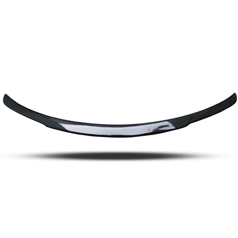 For Benz E Class W213 Spoiler 2016--2020 Year Sedan Real Carbon Fiber Rear Wing BAS Style Accessories Body Kit