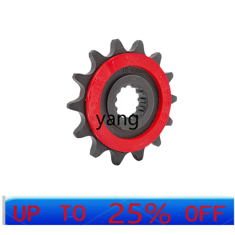 

CX Motorcycle size dental plate silent sprocket and oil seal chain